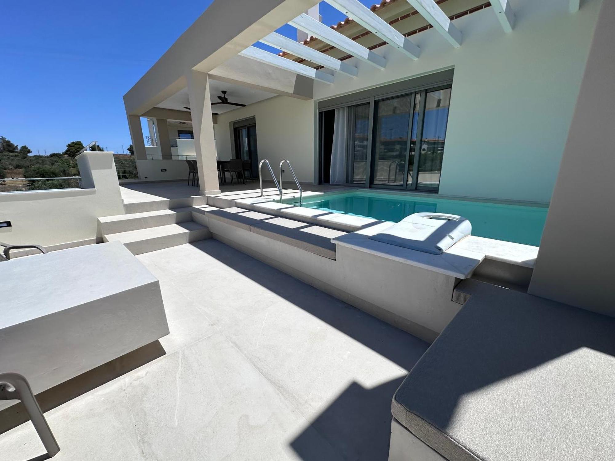 Luxury Houses With Private Pools In Porto Heli By Goutos Properties Экстерьер фото