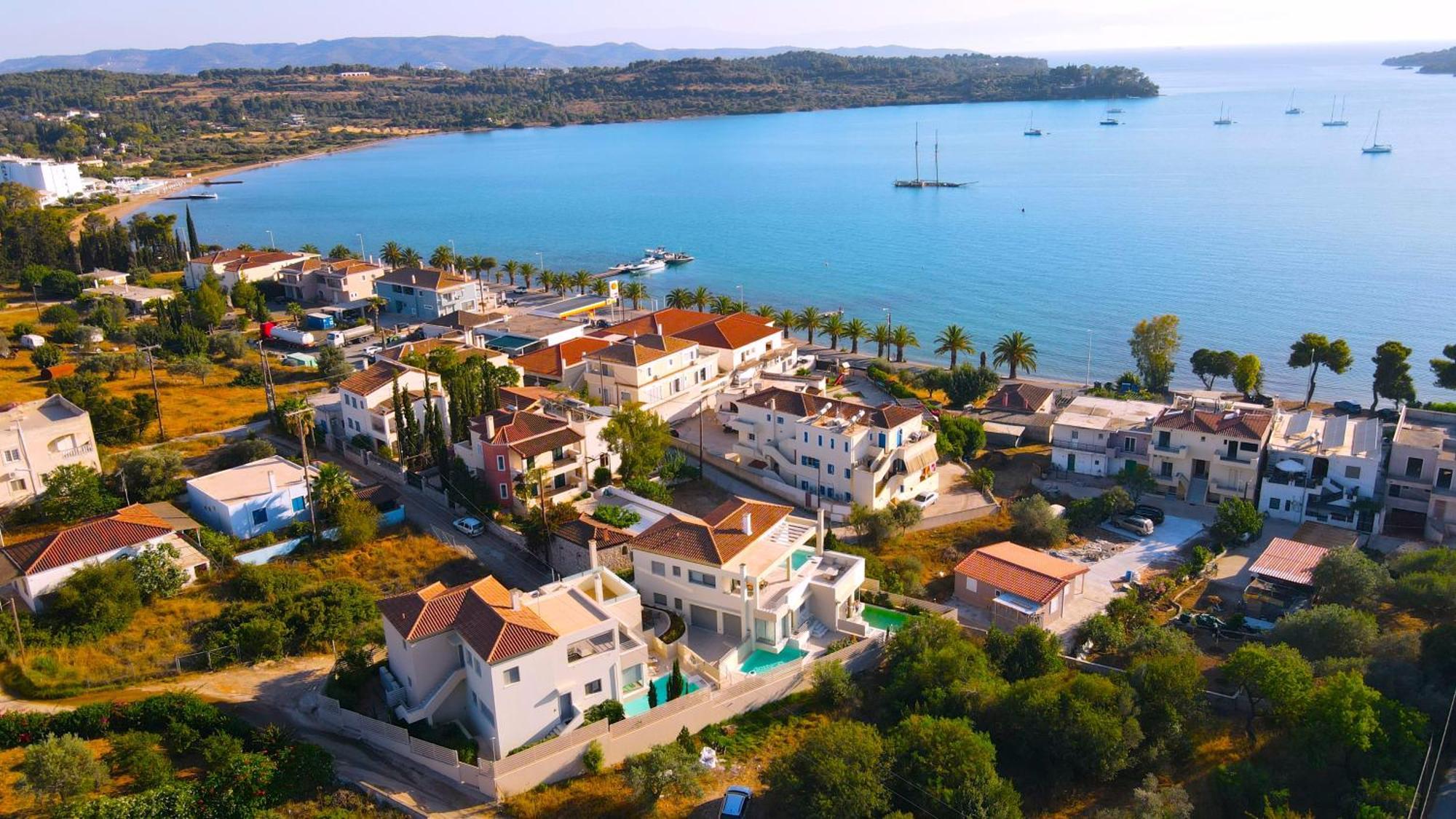 Luxury Houses With Private Pools In Porto Heli By Goutos Properties Экстерьер фото