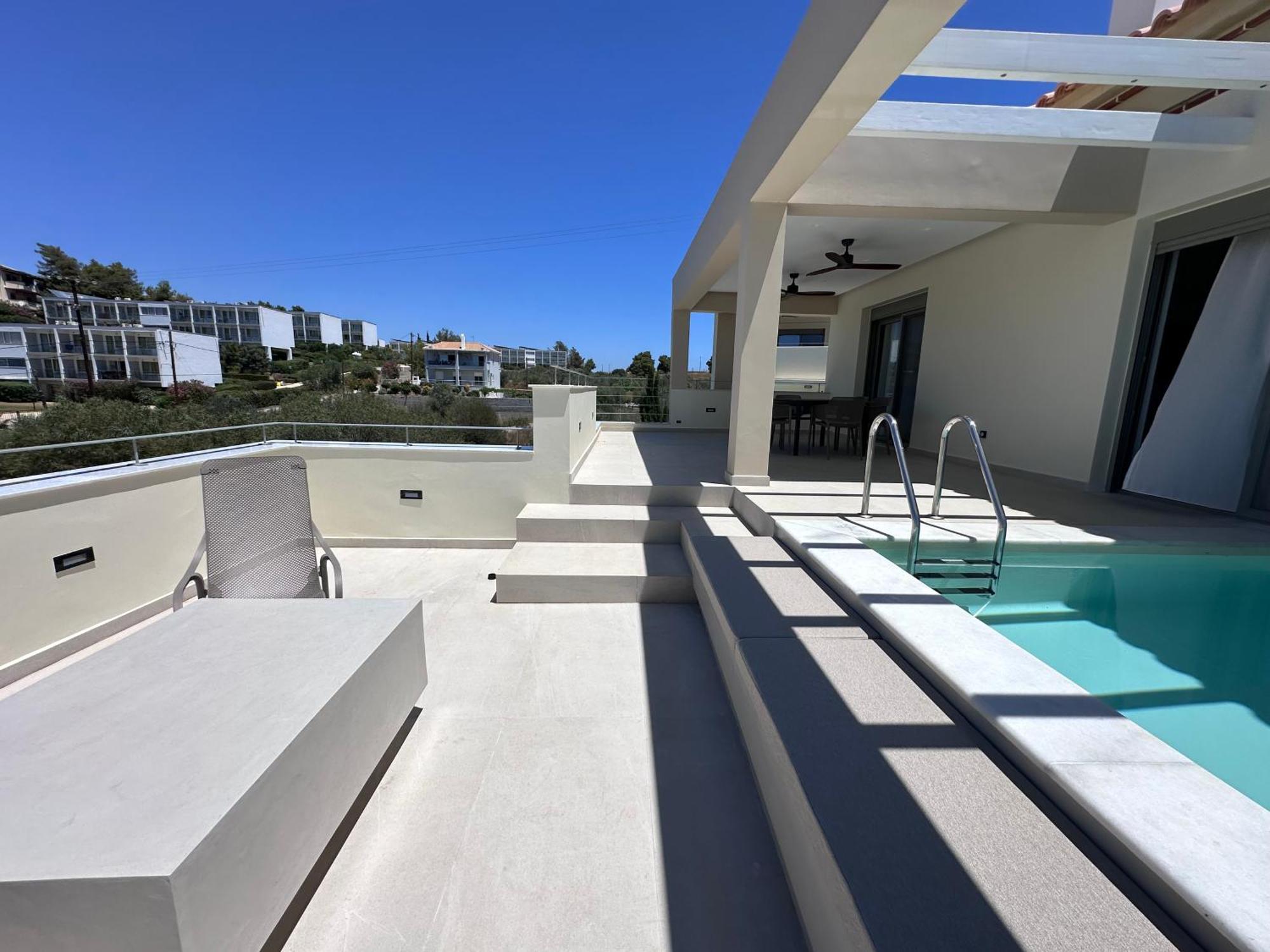 Luxury Houses With Private Pools In Porto Heli By Goutos Properties Экстерьер фото