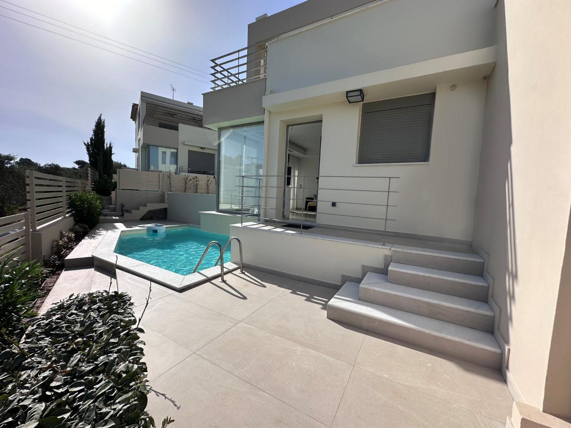 Luxury Houses With Private Pools In Porto Heli By Goutos Properties Экстерьер фото